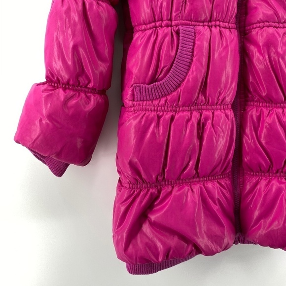 The Children's Place Jacket Youth Girls Large 10/12 Winter Puffer Fleece Lined - Picture 3 of 14